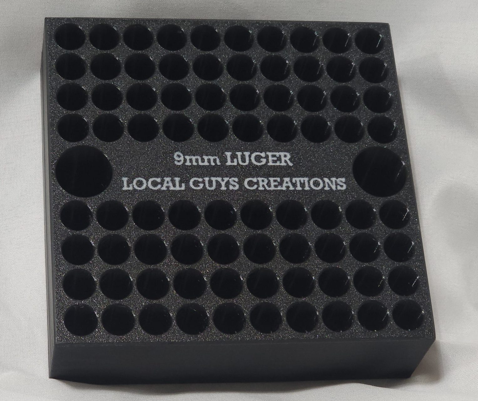 .50 Cal Ammo Can 9mm Organizer – 80 Round Stackable Trays
