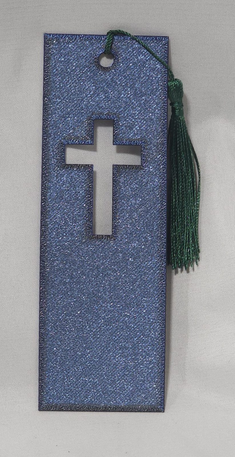 Cross Bookmark – Printed in PLA