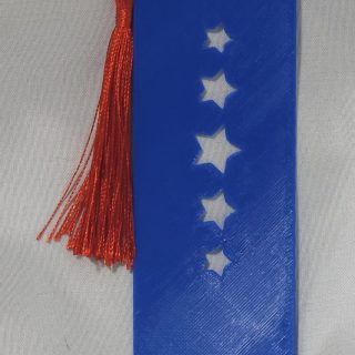 5 Star Bookmark – Printed in TPU