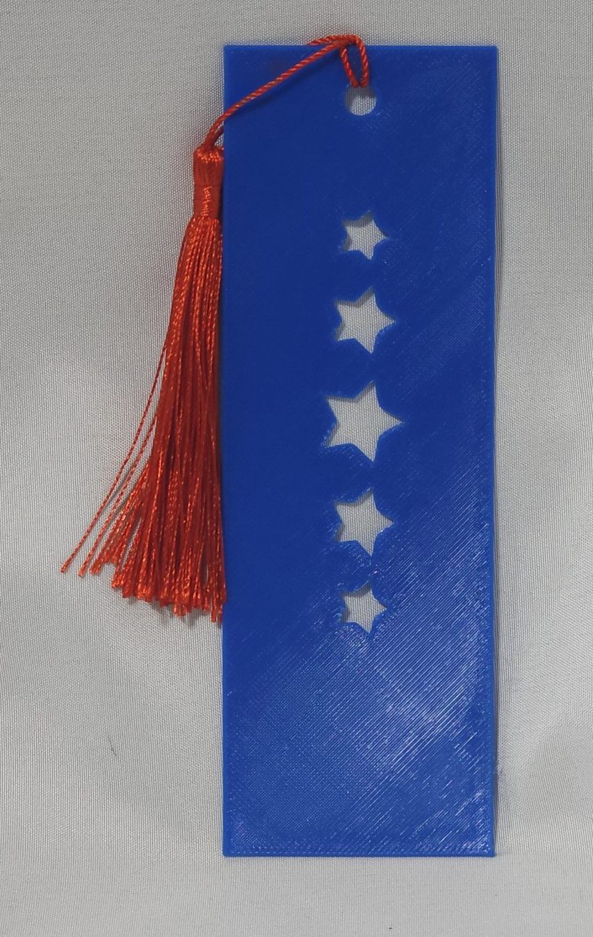 5 Star Bookmark – Printed in TPU