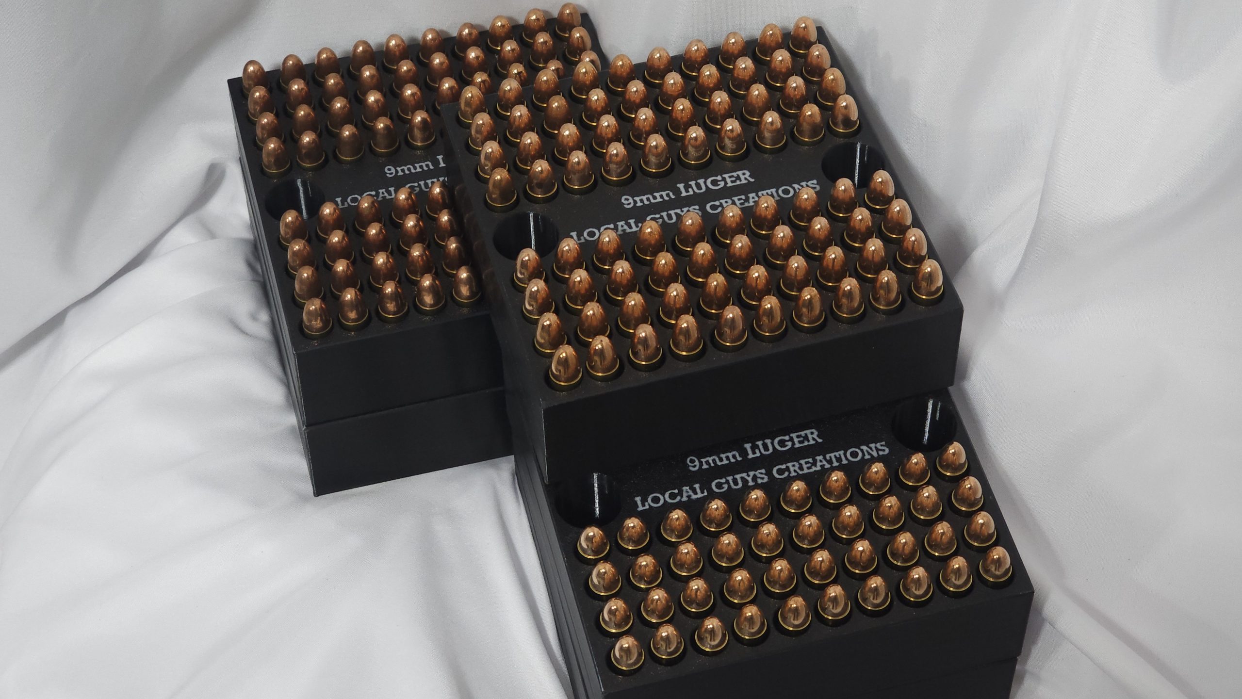.50 Cal Ammo Can 9mm Organizer – 80 Round Stackable Trays - Image 7